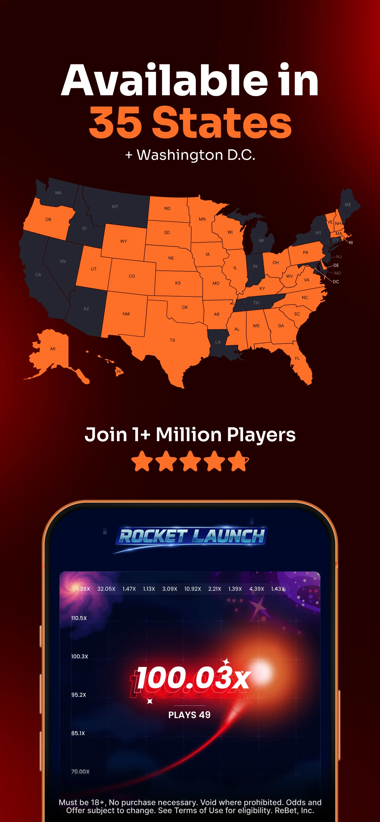 ReBet: Social Sports & Casino screenshot
